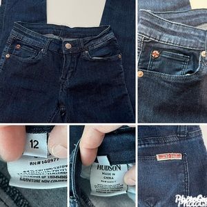 💜Hudson High Rise Skinny Jeans Size 12 rn#140977 EUC maybe worn once.
